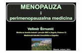 03 SIMUNIC MENOPAUZA - hdhr.org SIMUNIC MENOPAUZA.pdf · MENOPAUZA i perimenopauzalna medicina Velimir Šimunić Klinika za ženske bolesti i porode KBC-a Zagreb, Petrova 13 Medicinski