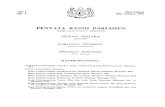 PENYATA RASMI PARLIMEN · Rang Undang-undang Pencen Balu dan Anak Yatim (Sarawak) (Pindaan) (No. 2) [Ruangan 421] Rang Undang-undang (Saraan) Yang di-Pertua Dewan Negara dan Yang