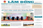 KỶ NIỆM 40 NĂM THÀNH LẬP XÃ TÂN VĂN, HUYỆN LÂM HÀ …baolamdong.vn/upload/others/201904/29716_baolamdong_ngay_24_4_2019.pdf · công tác phát triển đảng trong