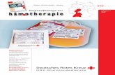 Deutsches Rotes Kreuz - drk-haemotherapie.de · Die am häuﬁ gsten angewendete Methode zur Herstellung von Blutprodukten ist die Präparation aus der Vollblutspende. Eine Vollblutspende