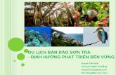 DU LỊCH BÁN ĐẢO SƠN TRÀ ĐỊNH HƯỚNG PHÁT TRIỂN BỀN …nature.org.vn/vn/wp-content/uploads/2017/04/280417_Dinh-huong-PTDL-ben... · Du lịch sinh thái có thể