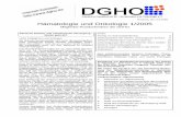 Hämatologie und Onkologie 1/2005 - dgho.de · AMG – Novelle ist auch eine sinn-volle Regelung zum 'compassionate use' enthalten. Eine Änderung der weiteren Rahmenbedingungen für