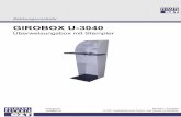 GIROBOX U-3040 - gzt.at GIROBOX U-3040.pdf · mail@gzt.at GZT Geldzähltechnik GmbH Tel +43(0) 2272 / 66 900 Langenlebarn - Linz - Salzburg - Innsbruck - Graz - Klagenfurt Features: