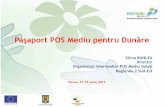Paşaport POS Mediu pentru Dunăre - codcr.com · Protejarea capitalului natural al zonei Dunării, promovarea şi implementarea practicilor ecologice pentru managementul şi conservarea