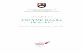 AstA VAškelienė lOtYnŲ kAlBA IN BREVIlituanistusamburis.lt/wp-content/uploads/2017/04/lotynu-kalba.pdf · 6 versti rekomenduojama naudotis žodynėliu, esančiu vadovėlyje Elementa
