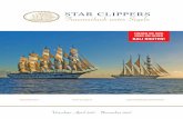 STAR CLIPPERS Traumurlaub unter Segeln - Seereisen Center · STAR CLIPPERS Vorschau April 2017 - November 2017 IndonesIen M IttelMeer ozeanüberquerungen Traumurlaub unter Segeln