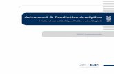 BARC: Advanced und Predictive Analytics - sas.com · Advanced und Predictive Analytics profitieren. Dies reicht von klassischen Kundenwert- und Er-folgsprognosen, der Verhinderung
