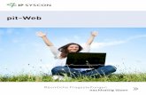 pit-Web - IP SYSCON GmbH. Individuelle Software- und ... · Betriebssteuerung mit pit-Web Browsergestützte Datennutzung aller Module aus pit-Kommunal/FM pit-Web Bedeutung, Inhalte,