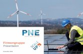 Präsentation - pne-ag.com · • Zweitgrößter O&M Manager in Deutschland mit >1500 MW unter Management ... Solar PV Wasserstoffantrieb. PNE AG IIPräsentation Firmengruppe November