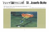 Mitteilungsblatt der Katholischen Pfarrgemeinde St. Josef ... · Frühlingsblume. Und wann fängt das Gute an zu blühen? Es fängt an zu blühen, wenn wir anderen eine Freude machen,