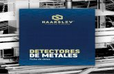 DETECTORES DE METALES - cdn.haarslev.comcdn.haarslev.com/file/meat-ds/Products/Metal-Detector/Datasheets/Metal... · Los detectores de metales Haarslev se han diseñado para separar