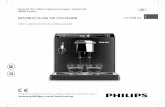RO 20 - download.p4c.philips.com · 2 ROMÂNĂ Felicitări pentru achiziţionarea aparatului de cafea espresso super-automat Philips cu tehnologie Coff eeSwitch și dispozitiv automat