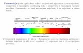 Fotometrija - Naslovnicaphy.grf.unizg.hr/media/download_gallery/6 F2 FOTOMETRIJA.pdf · je odnos između fotometrijskih i radiometrijskih jedinica. • Krivulja standardnog promatrača