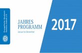 JAHRES PROGRAMM 2017 - mz-web.de€¦ · Kreativ und weltoffen Die Akademie als Ausstellungsort im Jahr des Reformationsjubiläums „95 Türen zur Reformation“ lautete das Motto