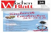 13. Jahrgang Mit dem MARKTBOTEN im Gemeindegebiet Markt ... · Wochenblatt Emskirchen 34 · 2018 3 Hospiz Verein Neustadt a. d. Aisch berät – informiert – hilft – begleitet