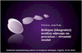proračun– Hrvatski model - farmacy.untz.ba fileekonomski rezultati mogu procijeniti dugoročno 21. Zaključci •Prema analizi ishoda liječenja tikagrelorom u naredne tri godine,