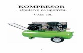 Kompresor novi 50 L - odigledolokomotive.rs · njegove prednosti koje se ogledaju u kompaktnoj konstrukciji, lepom izgledu, maloj tezini, lakom rukovanju, visokom nivou sigurnosti