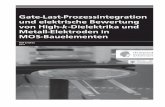 Gate-Last-Prozessintegration und elektrische Bewertung von ...tuprints.ulb.tu-darmstadt.de/2501/1/Dissertation_Teil_1-3.pdf · mit können die Materialeigenschaften des Gate-Stapels