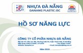 THƯ NGỎ - danaplast.vndanaplast.vn/data_news/File-52497.pdf · vậy ống nhựa của Công ty cổ phần Nhựa Đà Nẵng ngày càng được nhiều nhà thầu tin tưởng