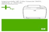 Imprimantele HP Color LaserJet 2605, 2605dn şi 2605dtn - rowwh10032. · Indicatorul de stare al consumabilelor este afi şat dac ă imprimanta afi şează starea Ready (Preg ătit),