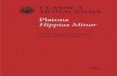 Platons Hippias Minor - download.e-bookshelf.de file5 Vorwort Der Hippias Minor gehört zu den weniger bekannten Dialogen Platons. In der Forschung wurden vielfach die Authentizität