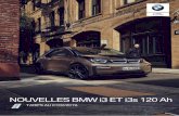 NOUVELLES BMW i3 ET i3s 120 Ah - horizon.fr · (selon Décret n°2015-1928 du 31/12/2015). Offre réservée aux particuliers et professionnels valable pour toute commande d’une