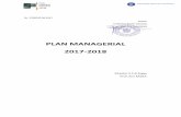 PLAN MANAGERIAL - Casa Corpului Didactic Arges oferta 2017-2018/Plan managerial 2017-2018... · - Inerția și conservatorismul unor cadre didactice la schimbările datorate reformei