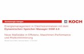 Energiemanagement in Gleichstromnetzen mit dem Dynamischen ...files.messe.de/abstracts/72318_16_40_20160427KochPraesentation.pdf · Bremsenergie managen Energiemanagement in Gleichstromnetzen