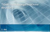 Tipski modeli organizacione struktureorganizacija.fon.bg.ac.rs/wp-content/uploads/2016/06/13-Tipski-modeli-OS-2.pdf · Divizioni model –primena ... racunovodstvenih poslova Sektor