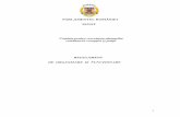 PARLAMENTUL ROMÂNIEI SENAT file2 REGULAMENTUL de organizare şi funcţionare a Comisiei pentru cercetarea abuzurilor, combaterea corupţiei şi petiţii Capitolul I Organizarea Comisiei
