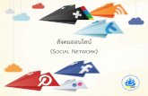 Template - Social Network · • สื่อสังคมออนไลน์ (Social Media) • ความแตกต่างของ Social Network และ Social Media