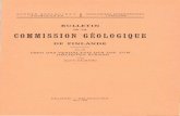 DE LA COMMISSION GEOLOGIQUE - tupa.gtk.fitupa.gtk.fi/julkaisu/bulletin/bt_084.pdf · suomen geolog l ne n toimikunta 11 geologiska kommissionen i finland bulletin de la commission