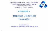 Bipolar Junction Transitor - HCMUTbmthanh/KTDT/Chuong3_BJT_p2.pdf · - Khuếch đại trung thực, ít méo phi tuyến. Bộmôn KỹThuậtĐiệnTử- ĐHBK 5.2. ác chế độ