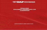 TEMARIO EXAMEN ORDINARIO DE ADMISIÓNtransparencia.uap.edu.pe/wp-content/uploads/2018/07/MV3.-Temario-para... · Método del Aspa Simple. Método del Trinomio Cuadrado Perfecto por