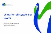 Voittavien ekosysteemien Suomi - vm.fiekosysteemien+Suomi... · Ekosysteemit ja julkishallinnon rooli tutkimuksen valossa Lähde: Deloitte Oy 2017: Innovaatioiden kehittäminen uudeksi