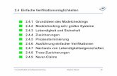 2.4 Einfache Verifikationsmöglichkeiten 2.4.1 Grundideen ...home.edvsz.fh-osnabrueck.de/skleuker/SS15_FMSE/FMSE_Teil2.pdf · Formale Modelle der Softwareentwicklung Stephan Kleuker