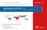 AFRIKA 2016 / 1 Neuerwerbungsliste der Fachbibliothek ... · Afrika + Verteidigungs- und sicherheitsbezogene Beziehungen + Internationaler Konflikt + Internationales Konfliktmanagement