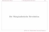 Die Marginalistische Revolution - groups.uni-paderborn.degroups.uni-paderborn.de/reiss/mikrobuch_homepage/Folien/FolienZuKapitel4.pdf · Verbrauchslehre beginnen.“ [Jevons 1923,