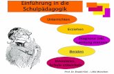 Einführung in die Schulpädagogik - edu.lmu.de · Mediation ist ein Verfahren zur Konfliktlösung, in dem ein neutraler Dritter ohne eigentliche Entscheidungsgewalt versucht, sich