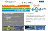 e-Newsletter Botimi i dytë - terre-project.euterre-project.eu/site_media/media/cms_page_media/99/TERRE - 2nd Local e... · Energjia diellore, drita ndriçuese dhe nxehtësia nga