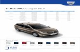 NOUA DACIA Logan MCV - SERUS dealer autorizat Dacia Produs x52 noul Logan MCV tipar pdf_5.pdf · Retrovizoare exterioare negre cu reglaj manual din interior z – – Retrovizoare