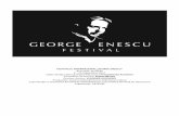 FESTIVALUL INTERNAŢIONAL„GEORGE ENESCUˮ ș Ediţie ... · Beethoven – Sonata pentru vioară şi pian nr. òîn La Major op. 30 Enescu – Suita „Impresii din copilărie”