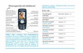 Descoperiţ ă telefonul ţ re - download.p4c.philips.com · Descoperiţi-vă telefonul Philips tinde continuu să-şi îmbunătăţească produsele. De aceea, Philips îşi rezervă