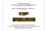 Anleitung Schnellinstallation PC-Wächter V10 · Sollte die Einstellung „BitLocker-Laufwerksverschlüsselung“ nicht vorhanden sein, verfügt Ihr PC nicht über eine Festplattenverschlüsselung