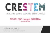 FIRST LEGO League ROMÂNIA · Echipe Orase Internationale FLL - AA 2016 FLL - HD 2017 FLL - IO 2018. 15.12.2018 Asociația pentru Educatie STEM Creativă / FIRST LEGO League România