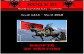 575-vjetori i ngritjës së flamurit kuq e zi në · 575-vjetori i ngritjës së flamurit kuq e zi në Krujë nga Gjergj Kastrioti Skënerbeu. Kur Skënderbeu hyri në Krujë, i hoqi