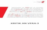 KRITIK AN VERA-3 - gew-hessen.de · KRITIK AN VERA-3 Dokumentati on der VERsuche von hessischen Grundschulen über Anträge eine Freistellung von den VerGLEICH sarbeitEn für ihre