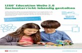 LEGO Education WeDo 2.0 Sachunterricht lebendig gestalten 2-0 - Sachunterricht lebendig... · WeDo 2.0 enthält motorisierte LEGO ® Modelle, relevante Technik sowie übersichtliche