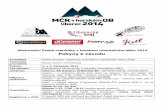 Mistrovství České republiky v horském orientačním běhu ... · Účastníci mladší než 15 let pouze v kategorii příchozích a s písemným povolením jejich zákonného
