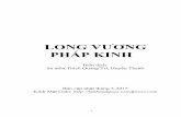 LONG VƯƠNG PHÁP KINH - sachbaoluutru.viengiac.desachbaoluutru.viengiac.de/Huyen-Thanh/PhapKinhDaiBo/long-vuong-phap...2 THAY LỜI TỰA Rồng, tiếng Phạn Nāga (dịch âm